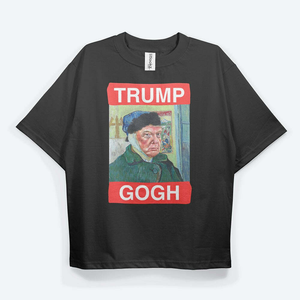 Tr*mp Gogh' Tee: Y2K Grunge Aesthetic with 90s Vibes, Perfect for Summer Outfits & Casual Looks