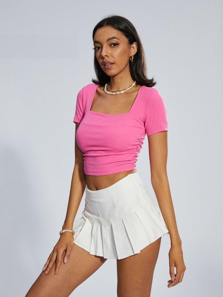 Y2K Barbie Crop Top: Trendy 2000s Fashion for Summer Outfits & Aesthetic Looks