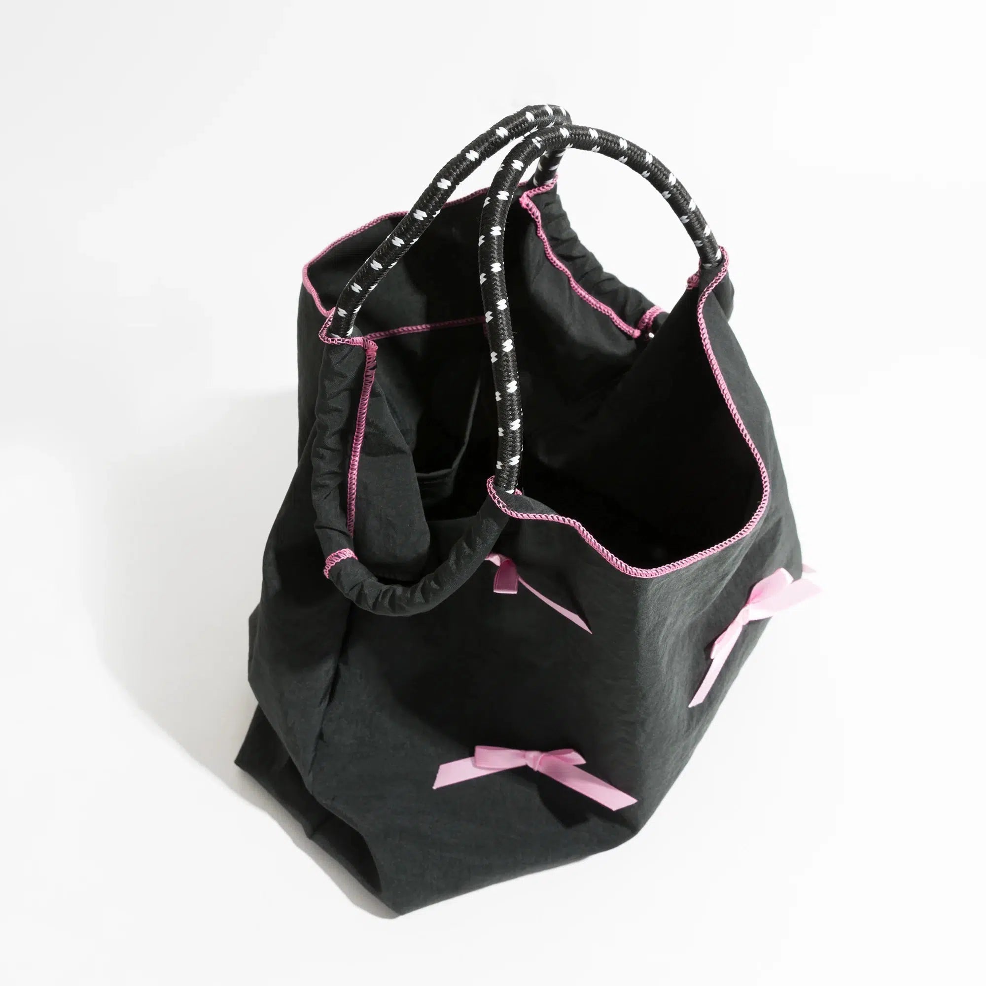 Y2K Coquette Bow Shoulder Bag - Trendy 2000s Fashion Accessory for Chic Outfits