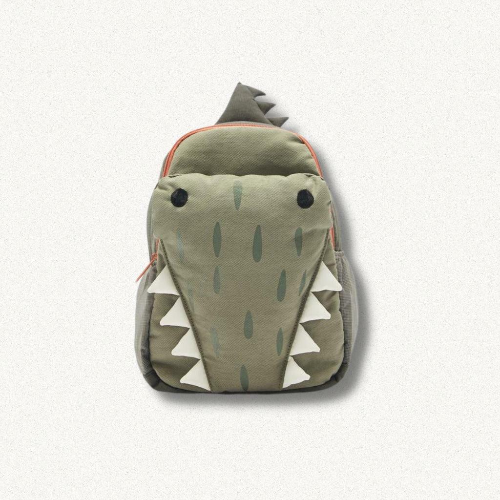 Y2K Crocodile Mini Backpack: Trendy 2000s Fashion Accessory for Grunge & Coquette Aesthetic