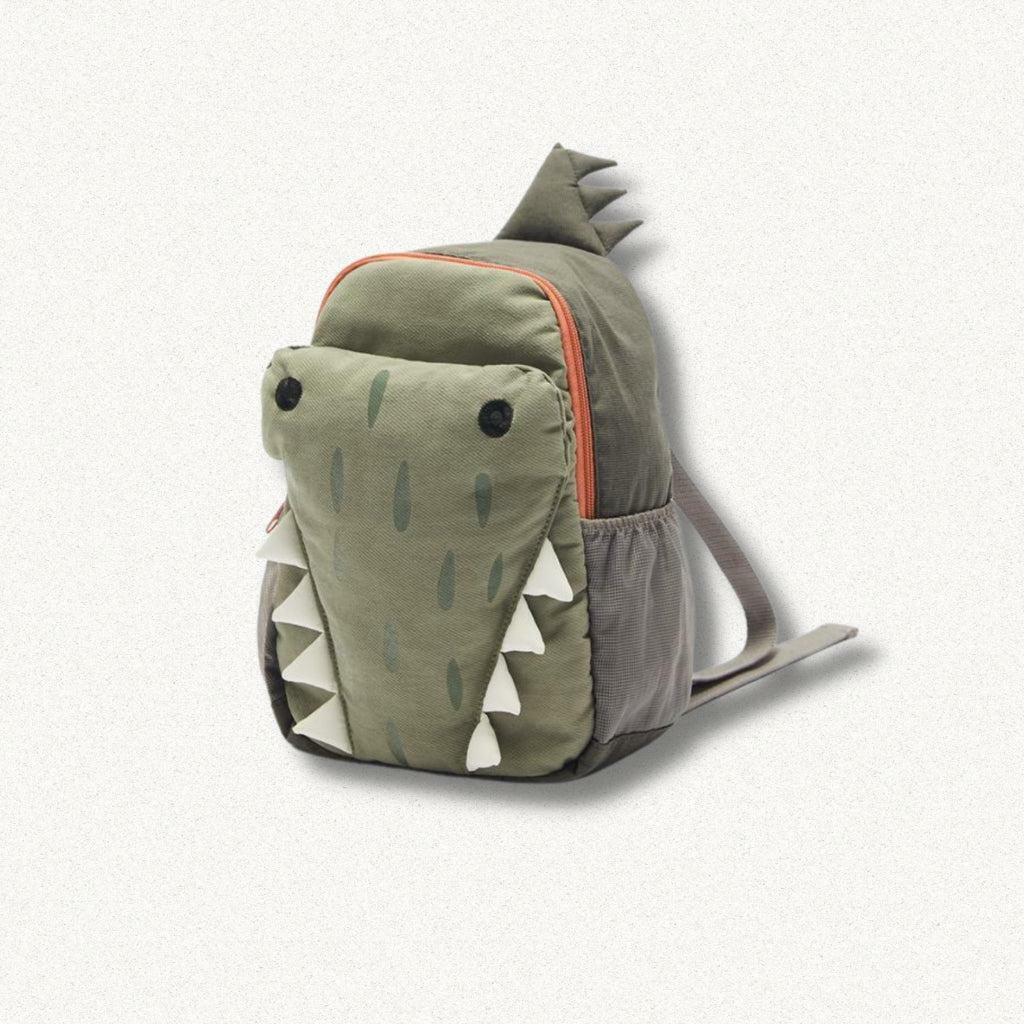 Y2K Crocodile Mini Backpack: Trendy 2000s Fashion Accessory for Grunge & Coquette Aesthetic