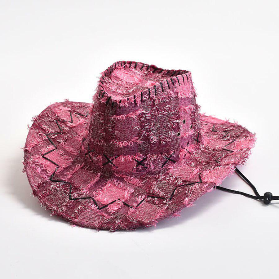 Y2K Disco Cowgirl Hat - Trendy 2000s Fashion Accessory for Grunge & Coquette Aesthetic