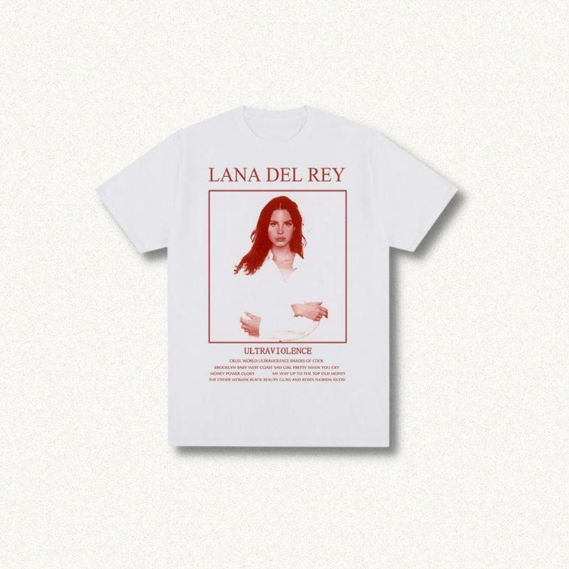 Y2K Grunge Aesthetic Lana Del Rey Tee - Vintage 90s Fashion for Effortless Summer Style