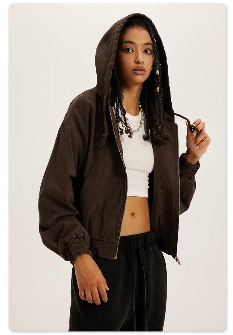 Y2K Grunge Zip-Up Hoodie: Vintage 90s Aesthetic for Summer Outfits & Casual Style