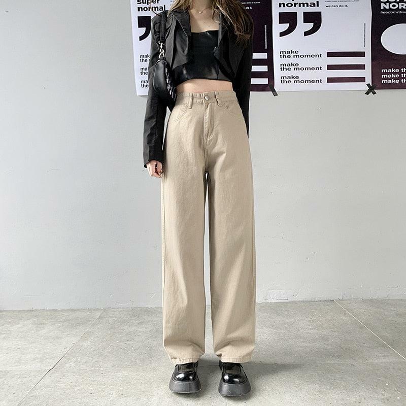 Y2K High Waist Denim Cargo Pants - Grunge Style for Summer Outfits & Aesthetic Looks