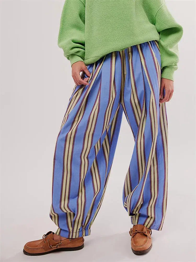 Y2K Striped Sweatpants: Trendy Grunge Style for Summer Outfits & Aesthetic Looks